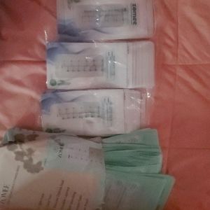 Breastmilk storage bags